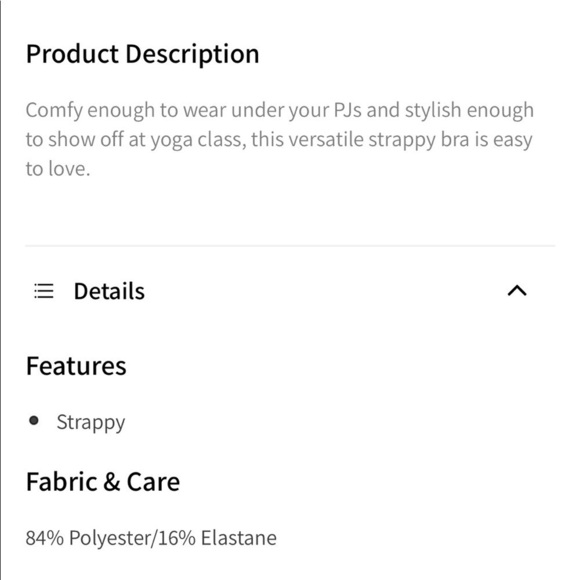 Fabletics Paige low impact sports bra, red, silver - Picture 6 of 7